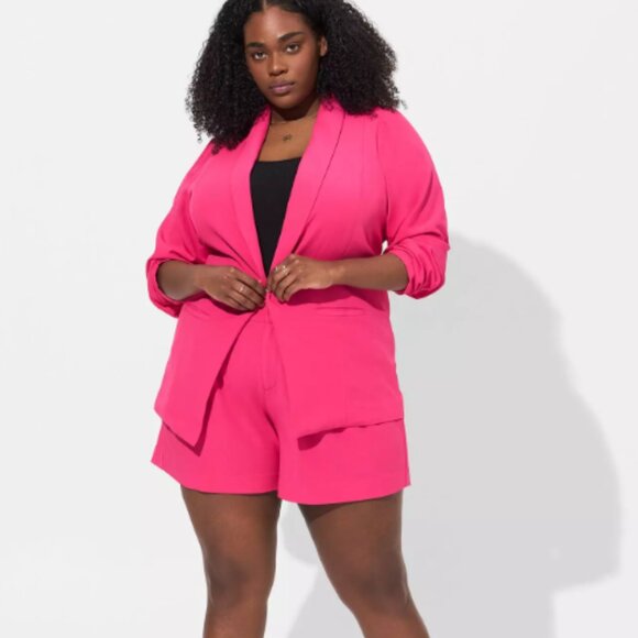 torrid Jackets & Blazers - Torrid Classic Shawl Collar Blazer Size 4X